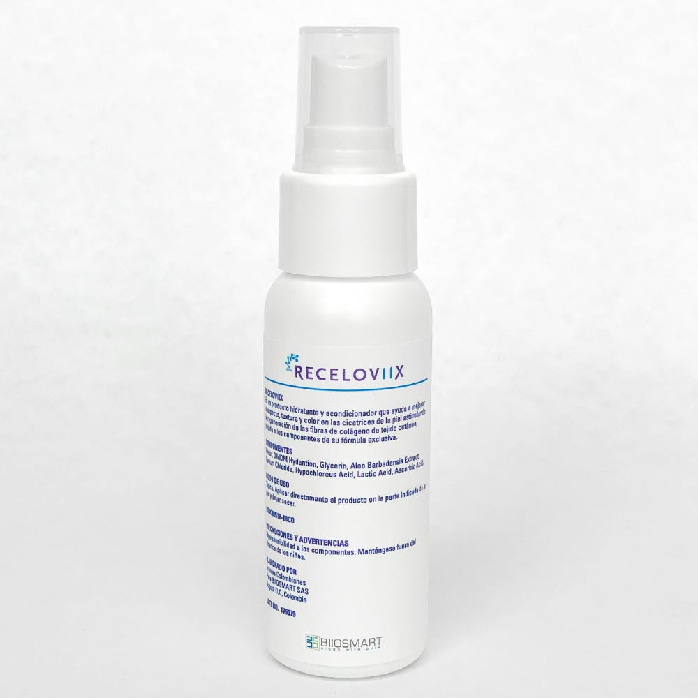 Receloviix 60 mL - Bioregenerador de tejido para la piel.